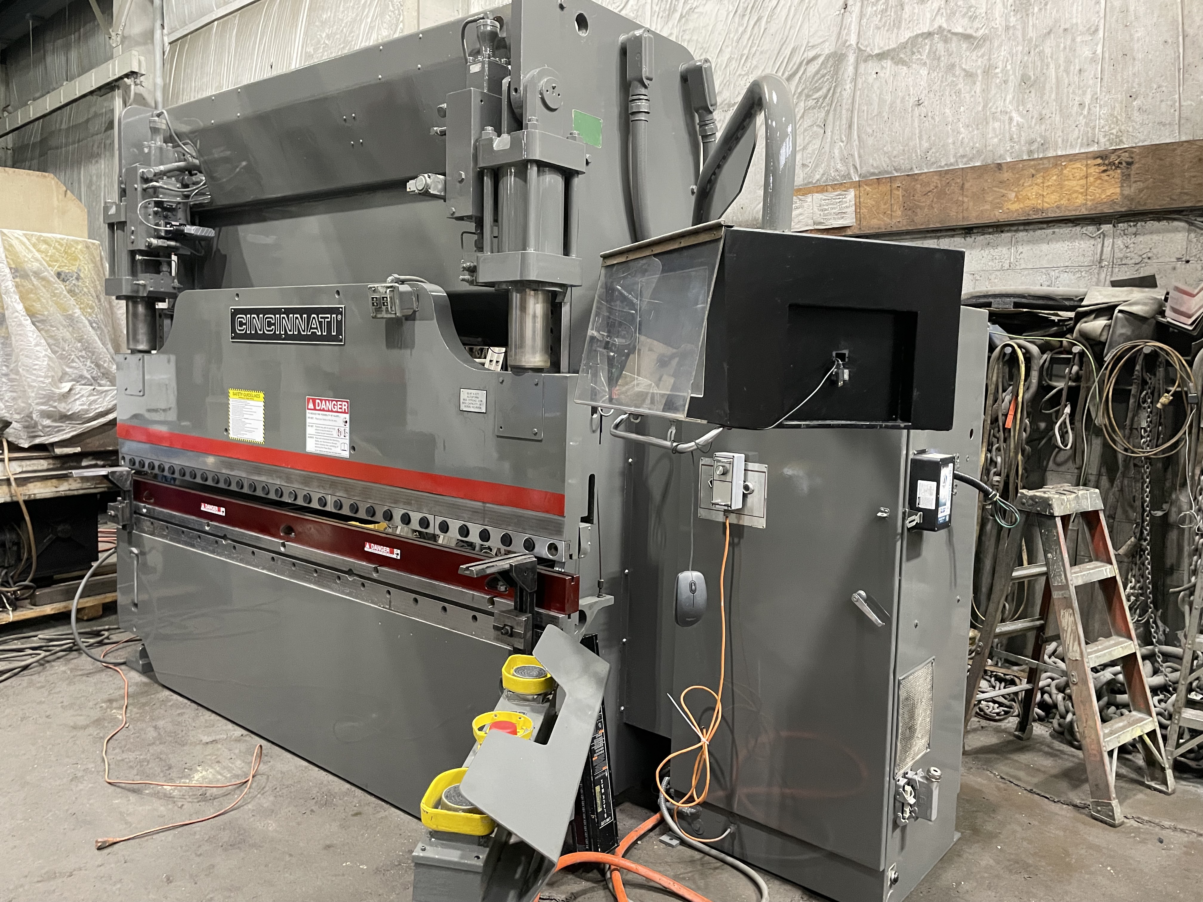 90 Ton X 10'  Cincinnati Model 90AF8  Autoform CNC Hydraulic Press Brake